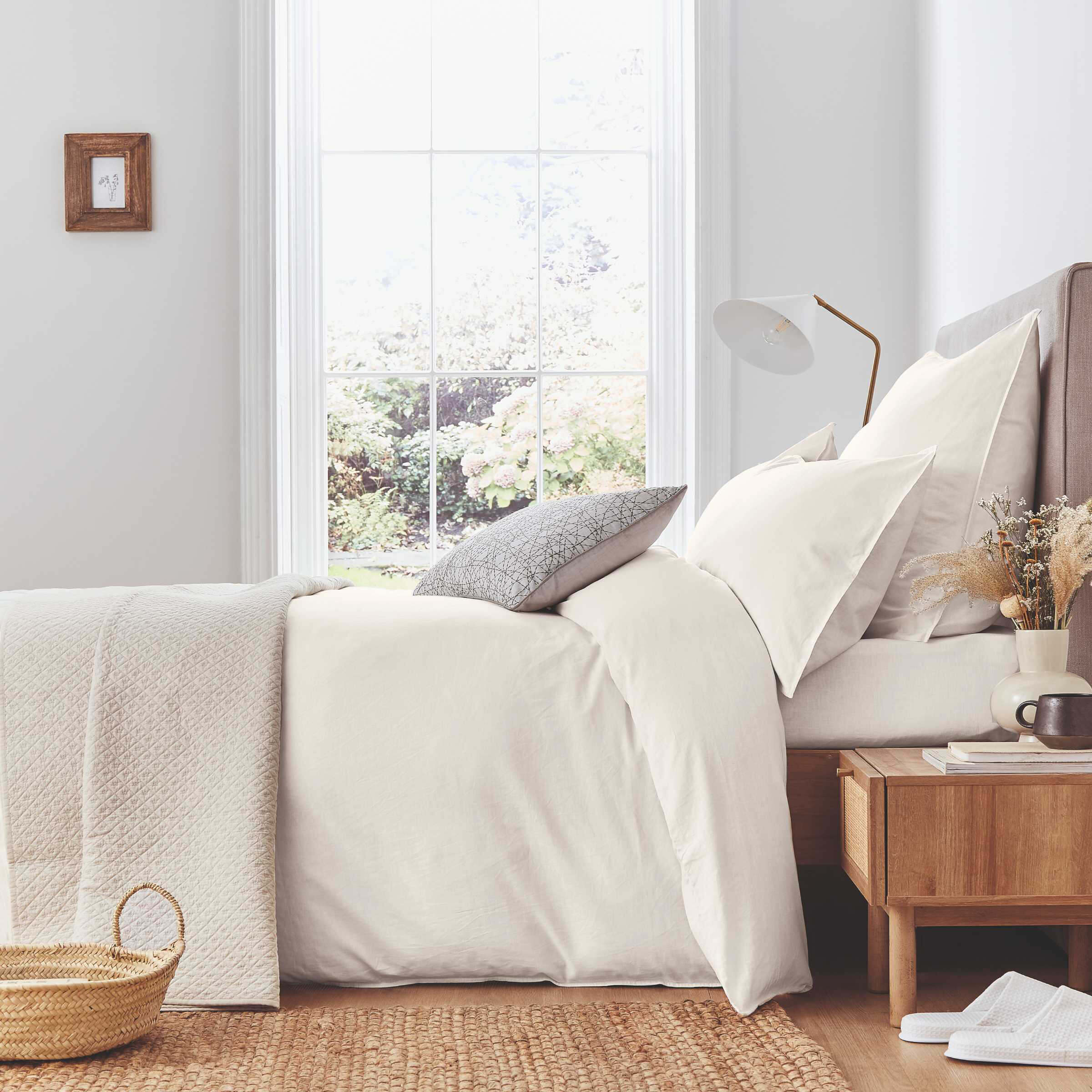 Ivory duvet cover sale