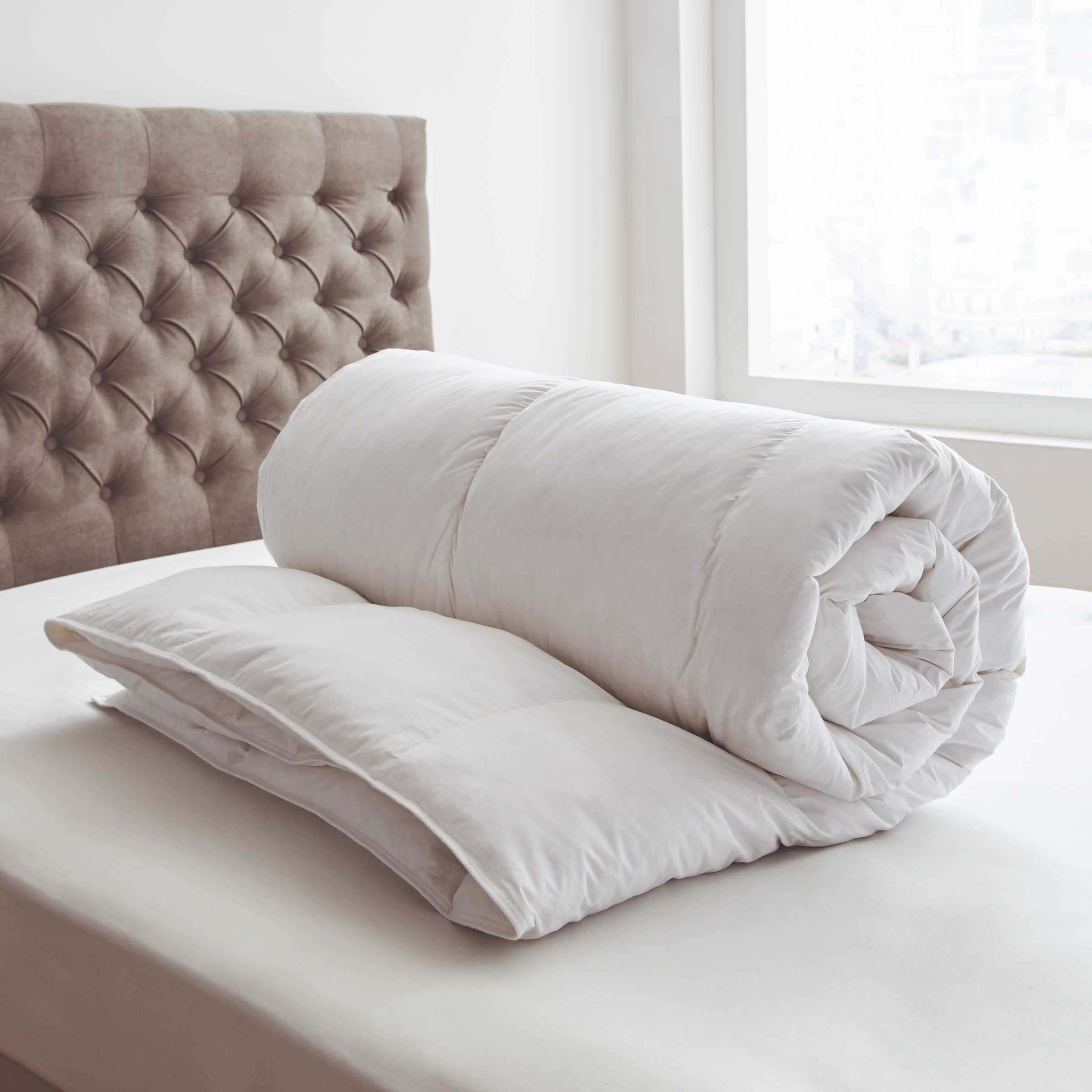 Goose feather duvet king size hot sale