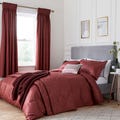 Nura Fitted Sheets, Mulberry