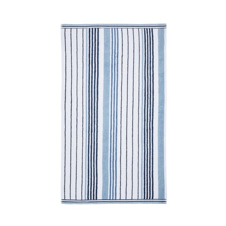 Azora Striped Blue Towels