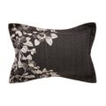 Faiza Oxford Pillowcase Charcoal