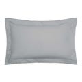 200 Thread Count Pima Cotton Plain Dye Oxford Pillowcase Grey
