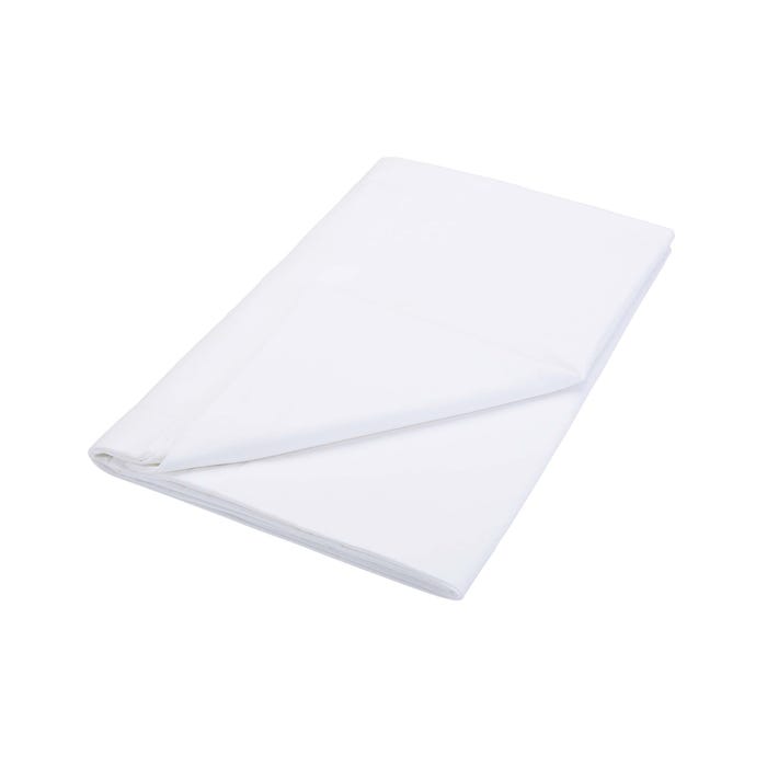 200 Thread Count Pima Cotton Plain Dye Flat Sheet White