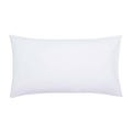 200 Thread Count Pima Cotton Plain Dye Pair of Housewife Pillowcases White
