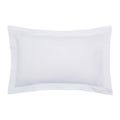 200 Thread Count Pima Cotton Plain Dye Oxford Pillowcase White