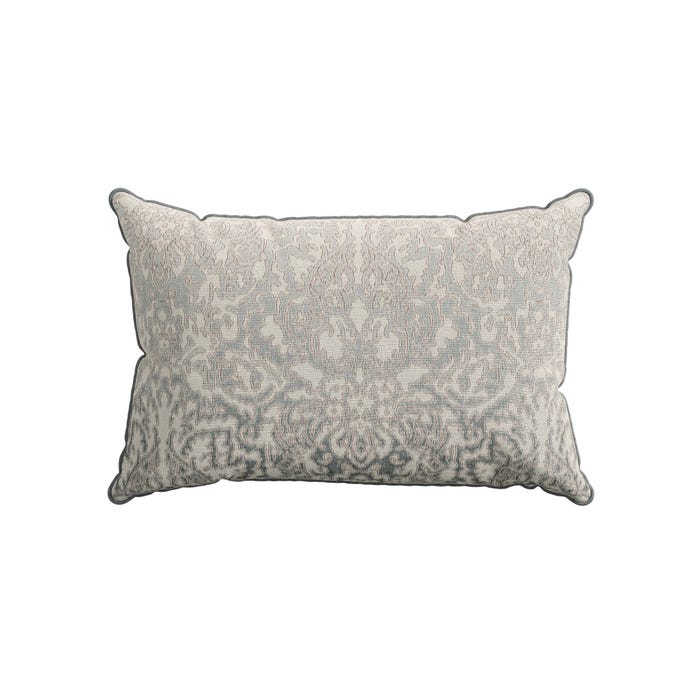 Avita Silver Patterned Cushion