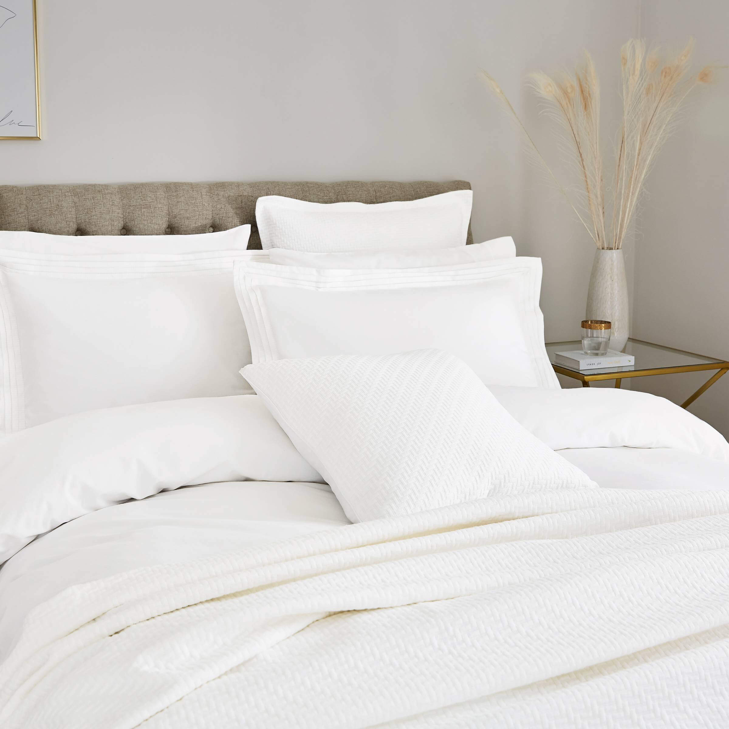Pottery barn white shop duvet cover queen