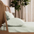 Luxury 500 Thread Count Sage Green Fitted Sheets