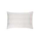 Silky Stripe Standard Pillowcase, Platinum