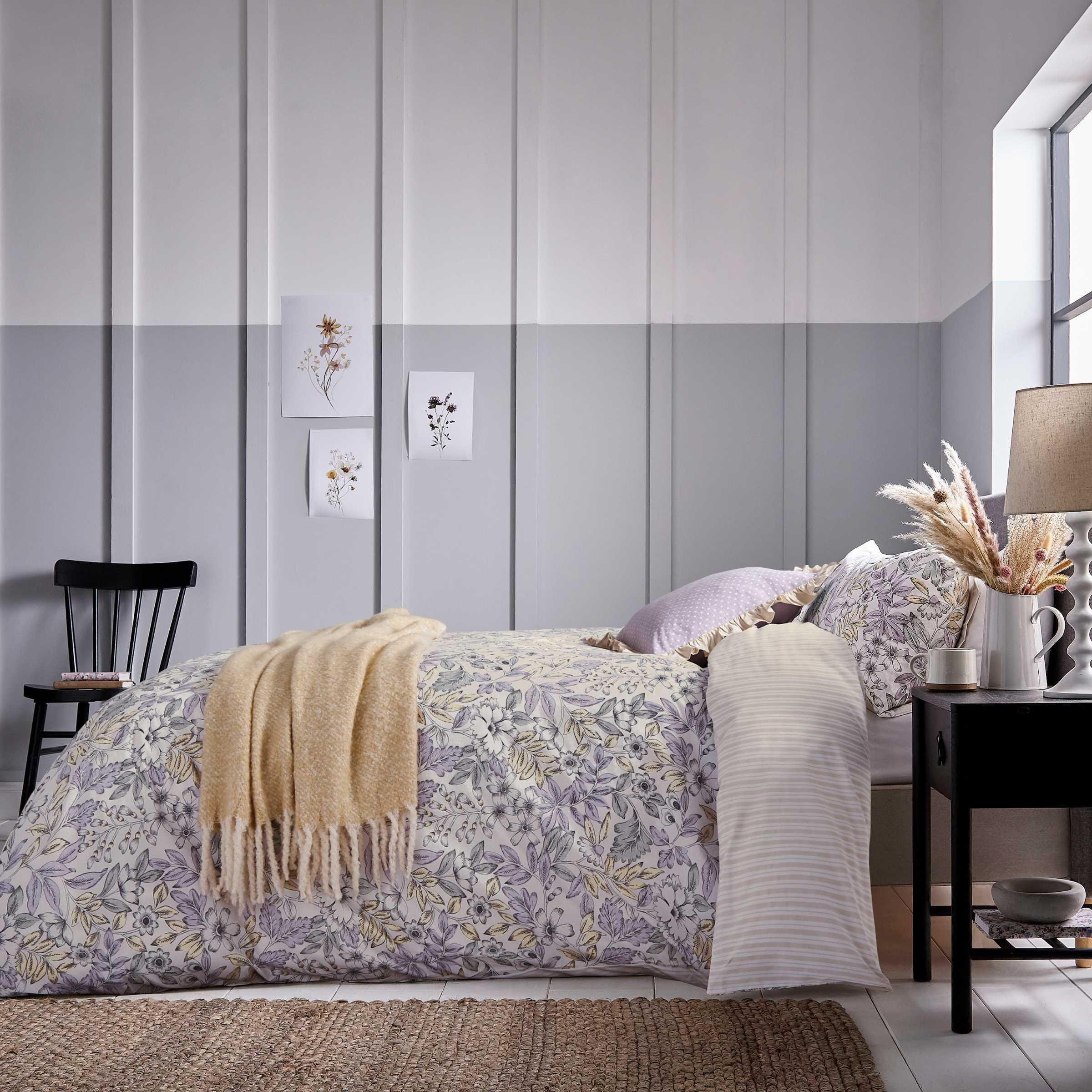 Helena Springfield Fable Kemble Bedding Lilac Yellow Bedeck Home