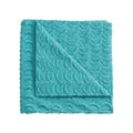 Mimi Blue Knitted Throw