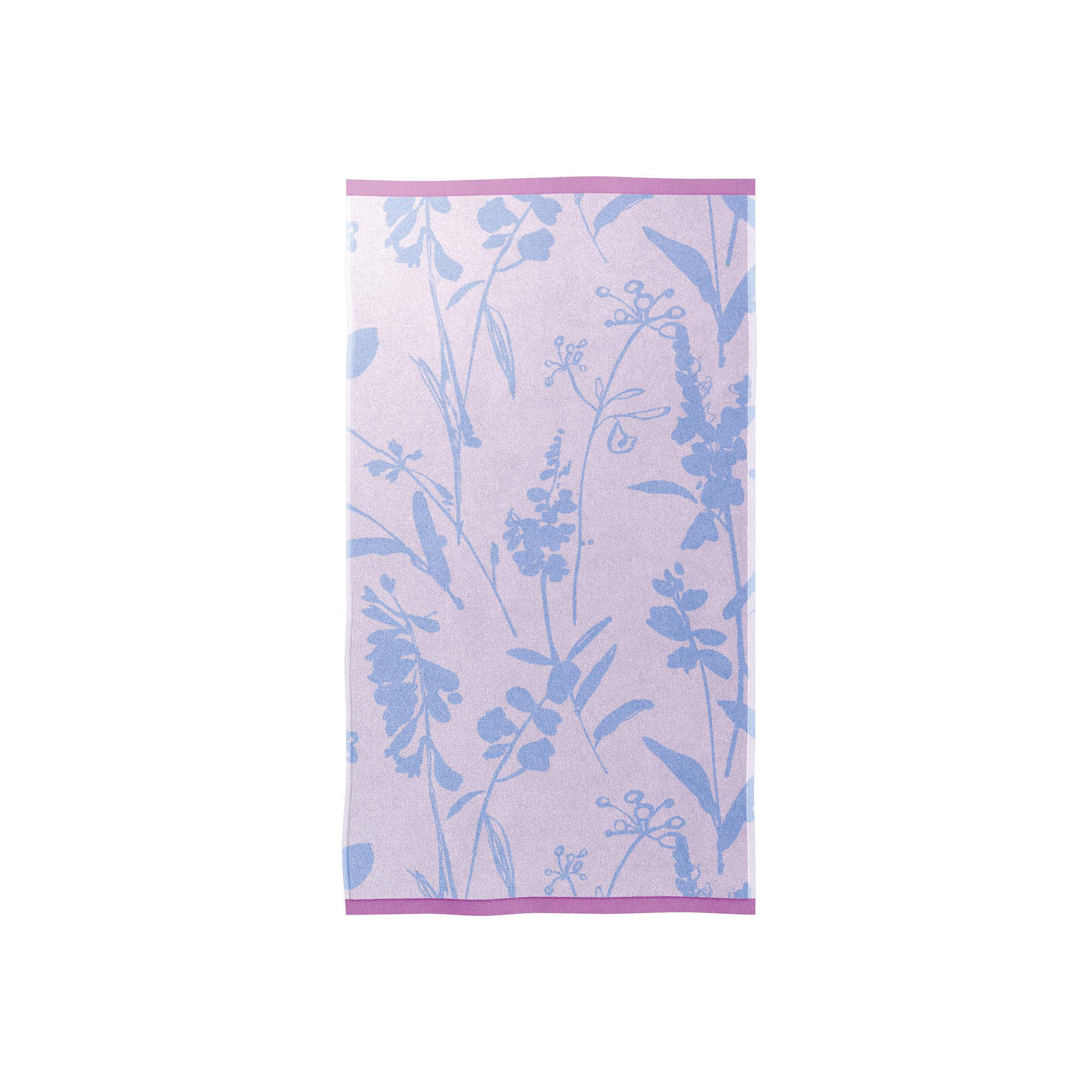 Blue deals floral towels