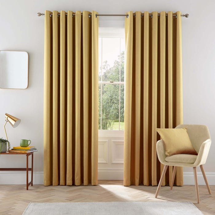 Eden Chartreuse Curtains
