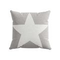 Grey Woven Star Cushion