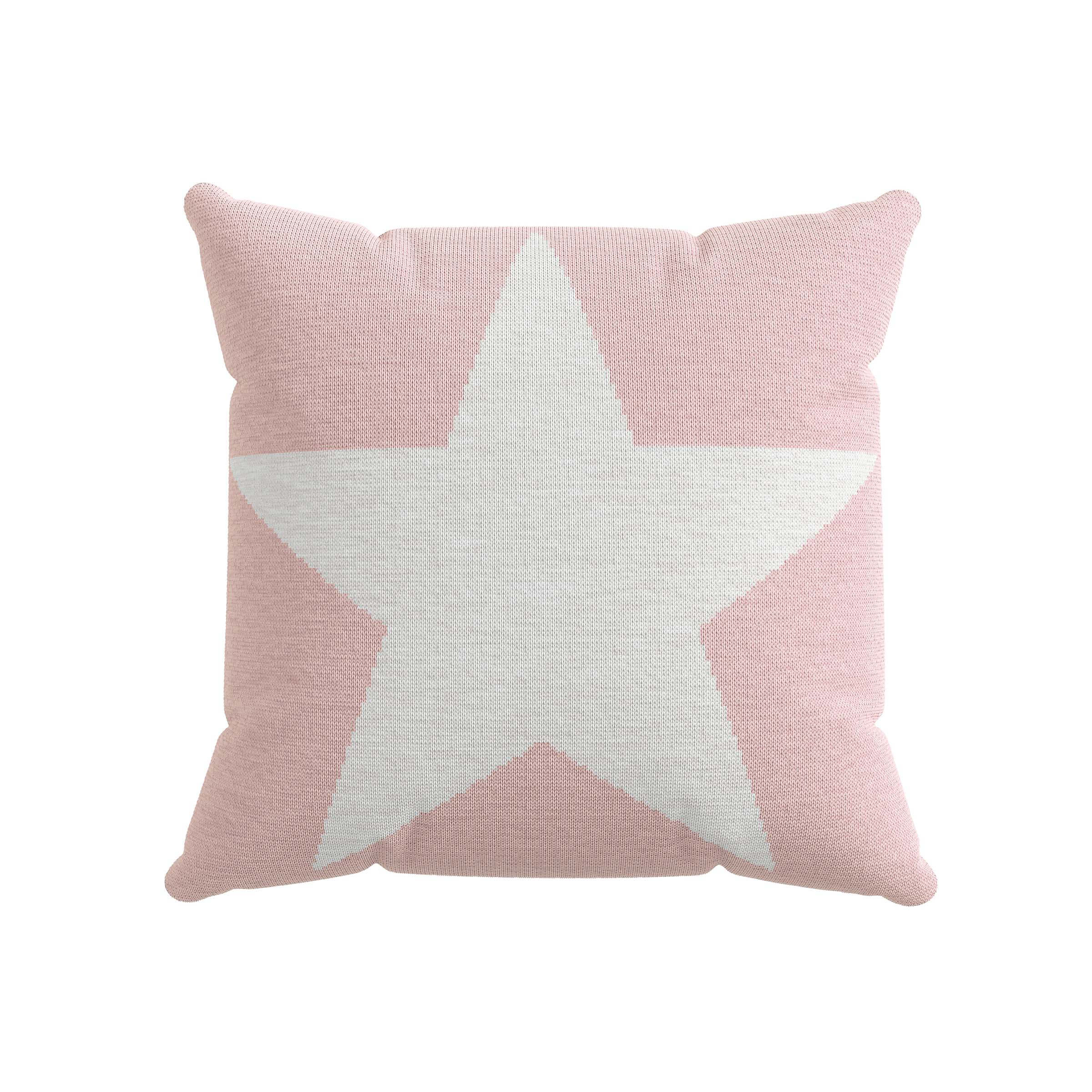 Pink star best sale cushion