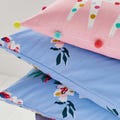 Joules Bakewell Floral Blue Bedding Stack
