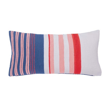 Joules Multicoloured Striped Cushion