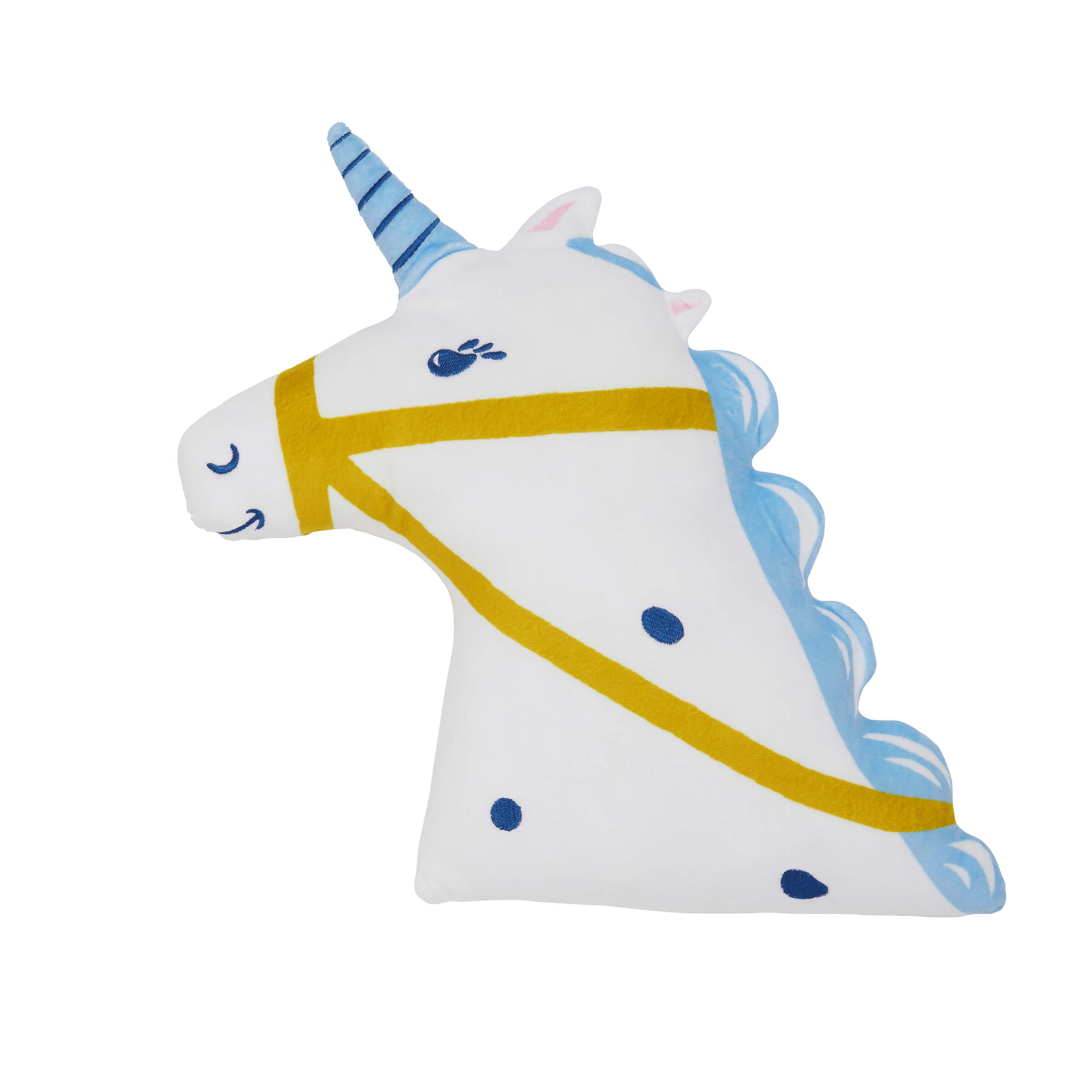 Product photograph of Joules Galaxy Unicorn Cushion 35cm X 40cm Multi from Bedeck Home