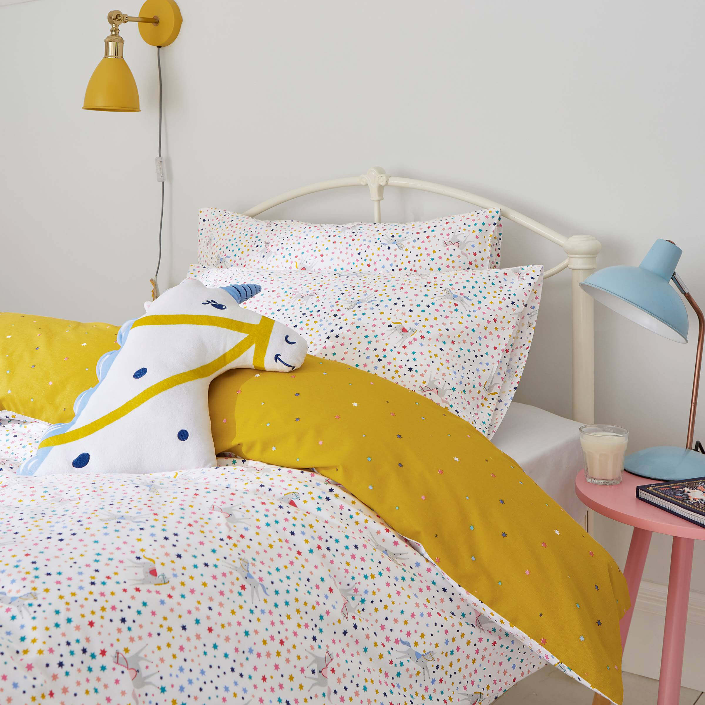 Joules Galaxy Unicorn Duvet Cover Set Multi Bedeck Home