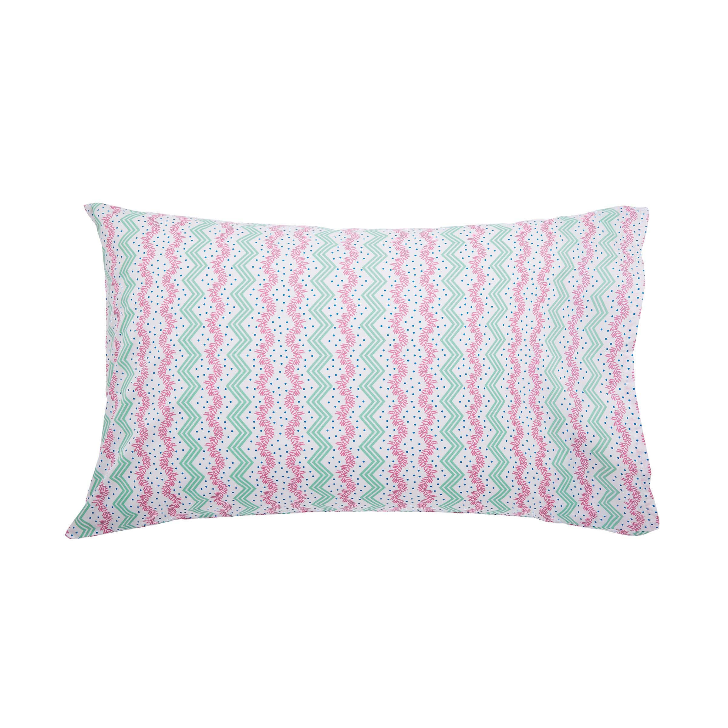 Joules Indienne Floral Pair of Standard Pillowcases Multi Bedeck Home