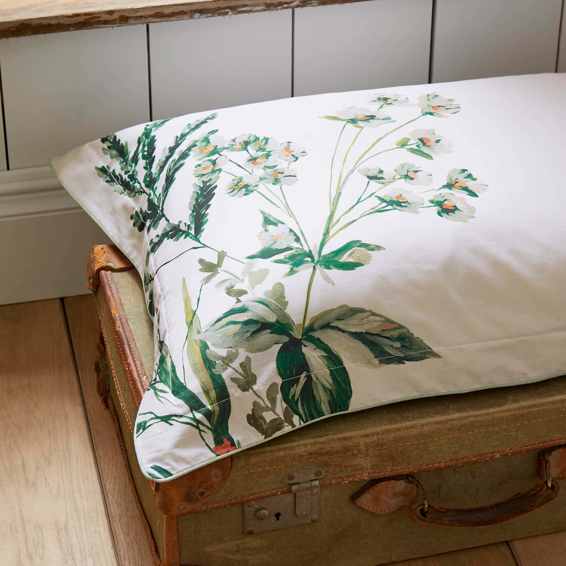 Joules Lakeside Floral Bedding Green Bedeck Home