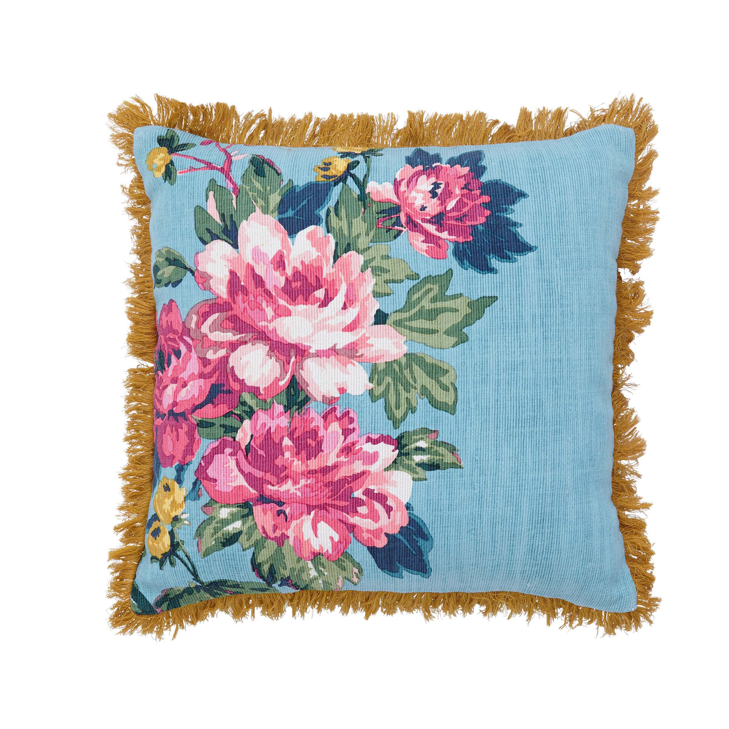 Product photograph of Joules Patterdale Pheasants Cushion 45cm X 45cm Multi from Bedeck Home