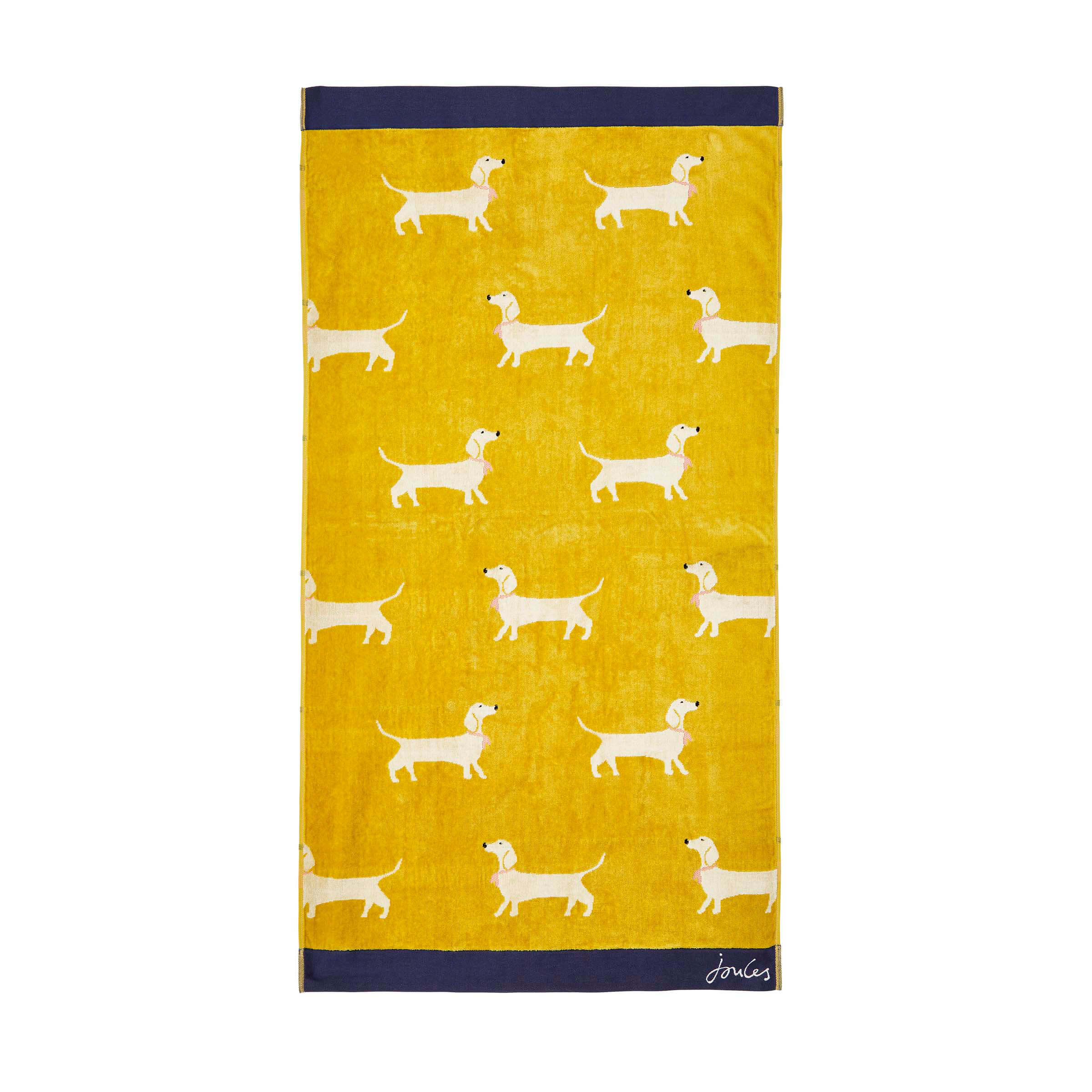 Sausage dog towels asda store