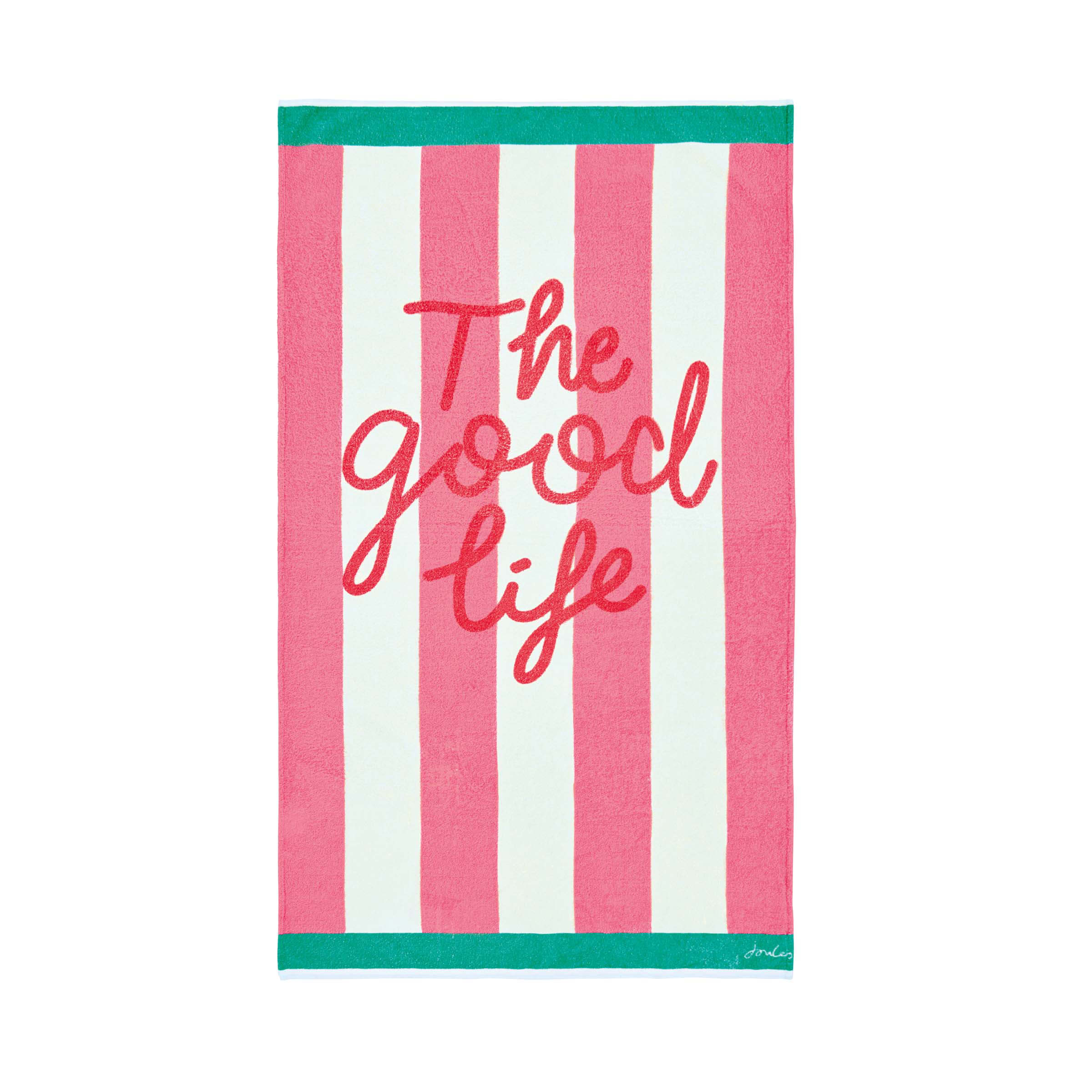 Product photograph of Joules The Good Life Beach Towel Multi from Bedeck Home