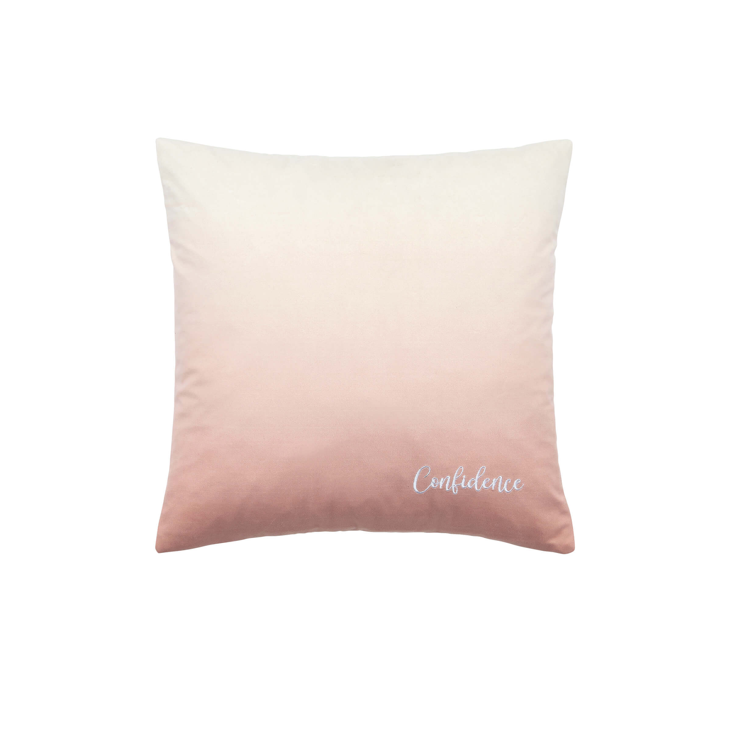 Product photograph of Katie Piper Confidence Ombre Cushion 45cm X 45cm Grapefruit from Bedeck Home