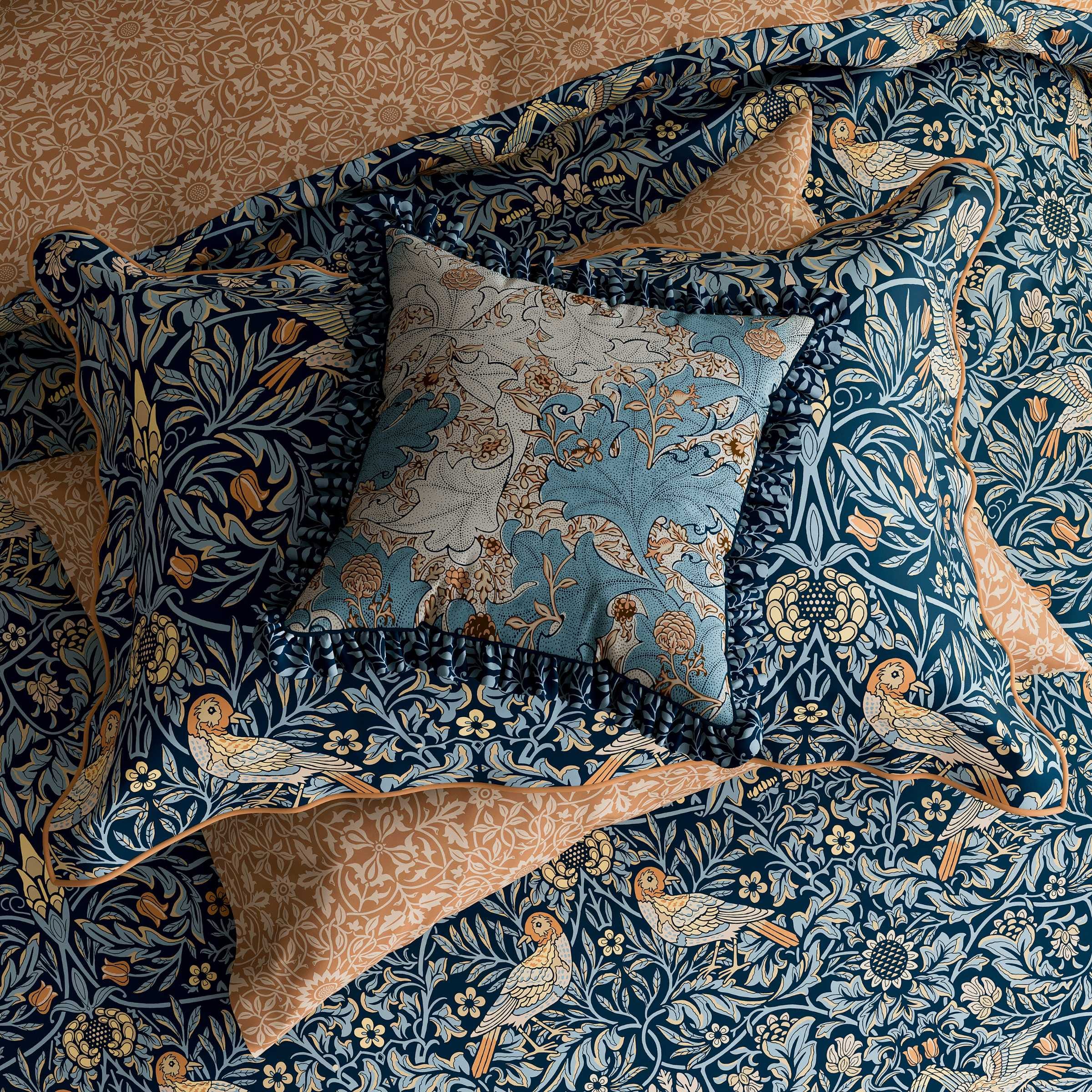 Bird print pillows outlet