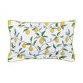Lemon Tree Oxford Pillowcase Leaf Green