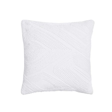 Nohea Cushion 50cm x 50cm, White