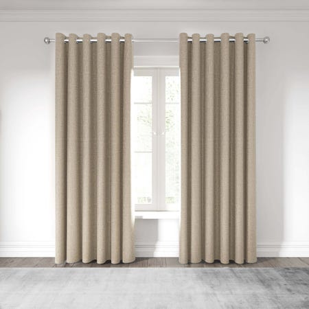 Kalo Lined Curtains, Linen