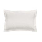Pure Bachelors Button Oxford Pillowcase, White