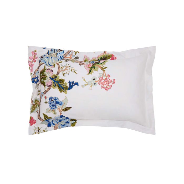 Sanderson Tree Pattern Multicolour Oxford Pillowcase