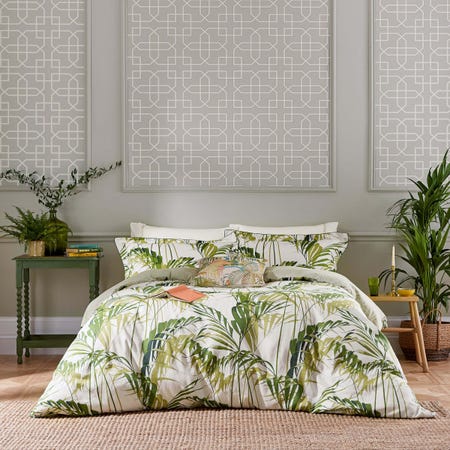 Palm House Green Tropical Bedding