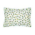 Leopard Dots Oxford Pillowcase Mint Leaf