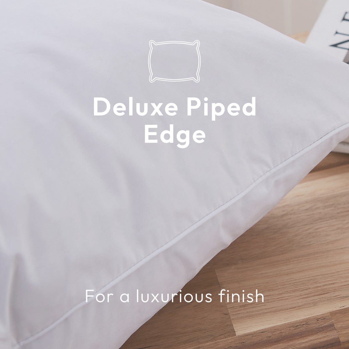 Superior Feather Square Pillow