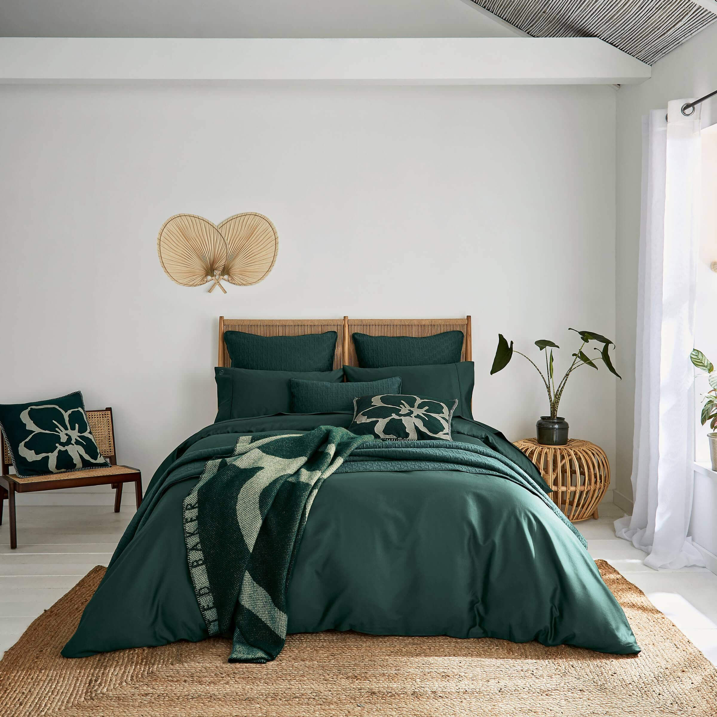Forest green outlet comforter