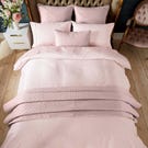 250 Thread Count Plain Dye Duvet Covers, Soft Pink