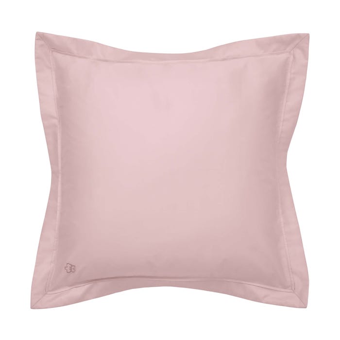 250 Thread Count Plain Dye Square Oxford Pillowcase Soft Pink