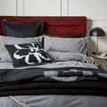 Magnolia Tufted Bedding Charcoal