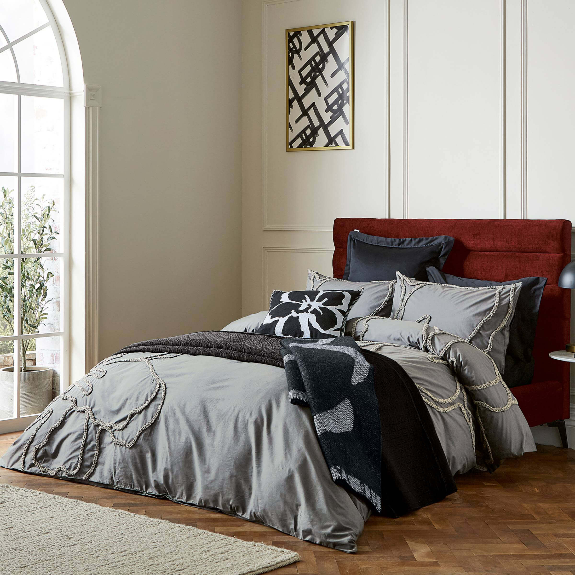 Tufted duvet cover sale