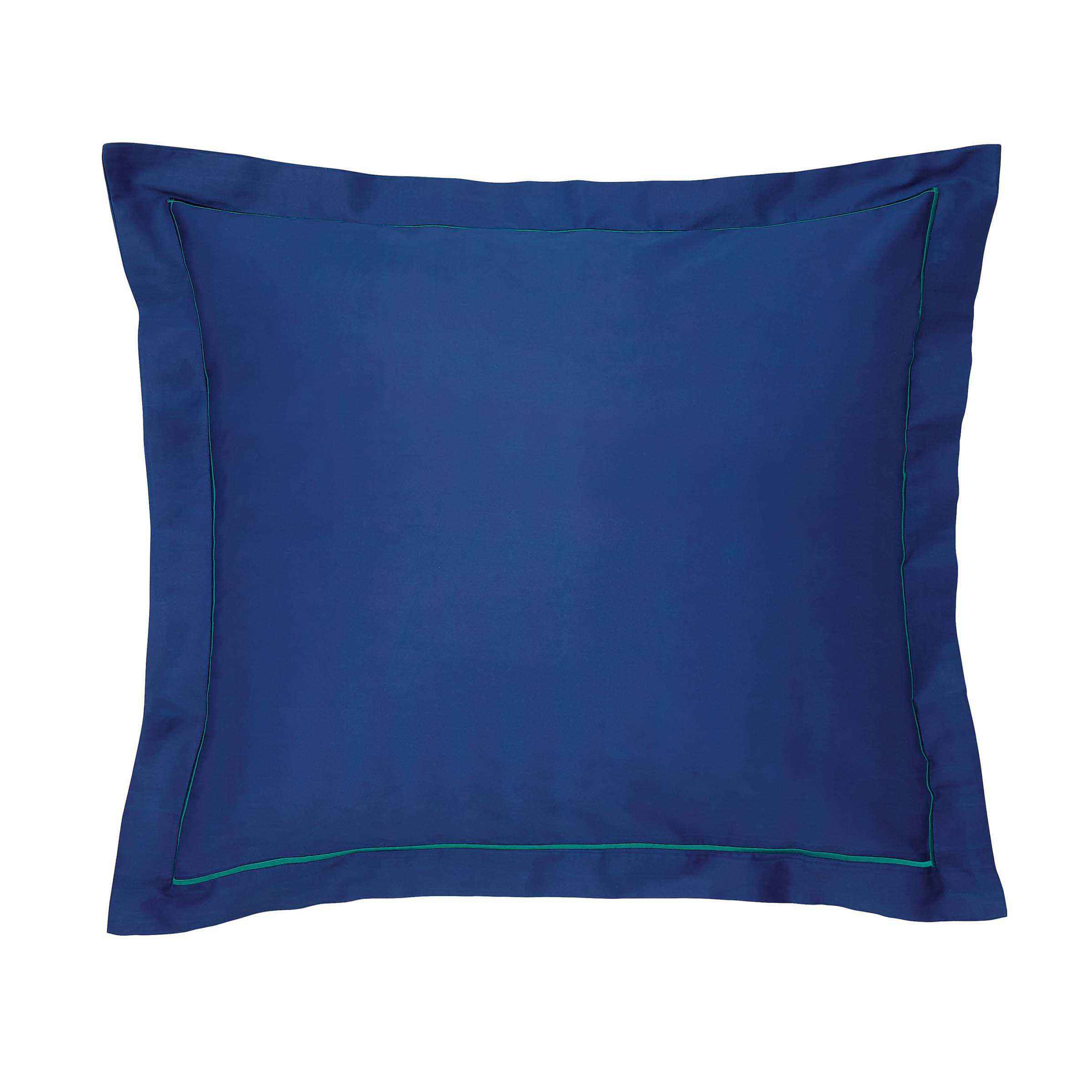 Product photograph of V A Damas Dream Square Oxford Pillowcase Blue from Bedeck Home