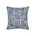 Suzani Embroided Cushion Como Blue