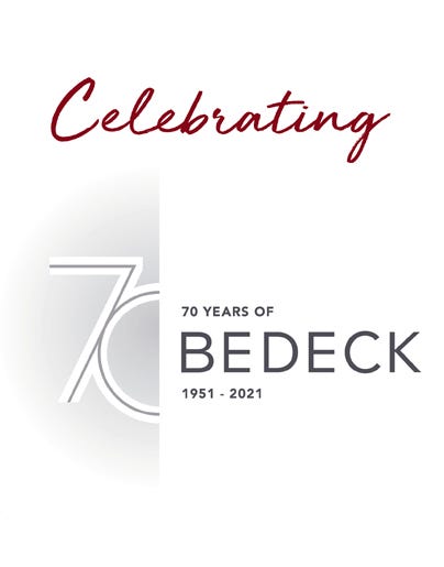 Celebrating 70 Years of Bedeck