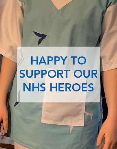 Happy to support our NHS heroes