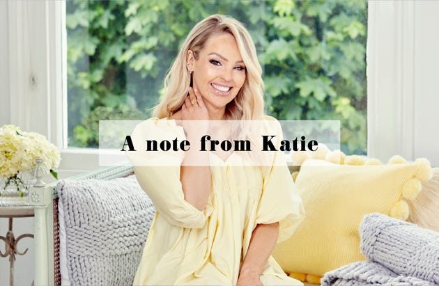 Katie Piper A Note