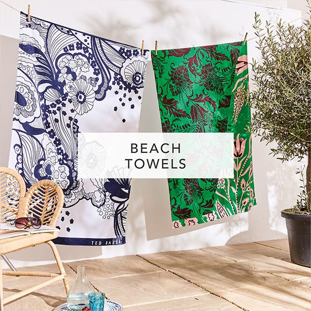 Ted Beach Towels